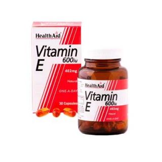 Health Aid Vitamin E 600iu 60 Caps