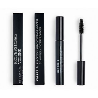 Korres Black Volcanic Minerals Mascara 3D Volume 8ml