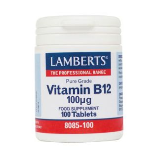 Lamberts B12 100mcg 100 Tabs