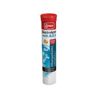 Lanes Electrolytes Orange 20 Effervescent Tablets Hydration & Energy
