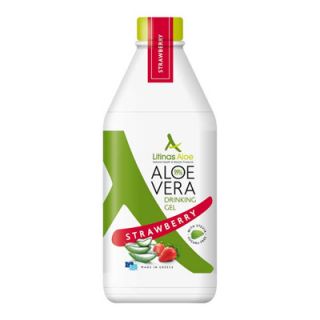 Litinas Aloe Vera Drinking Gel Strawberry 1000ml