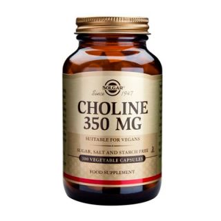 Solgar Choline 350mg 100 Veg. Caps