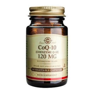 Solgar Coenzyme Q-10 120mg 30 Veg. Caps