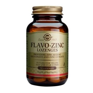 Solgar Flavo Zinc 23mg 50 Lozenges