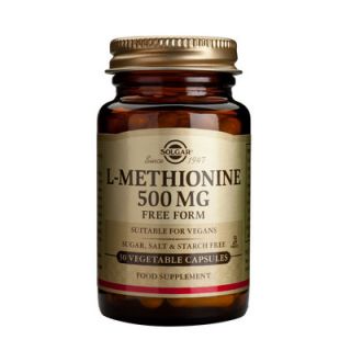 Solgar L-Methionine 500mg 30 Caps