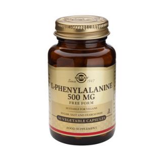 Solgar L-Phenylalaline 500mg 50 Veg. Caps