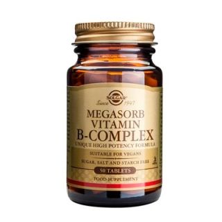 Solgar Megasorb Vitamin B-Complex 50 Tabs