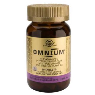 Solgar Omnium 60 Tabs Multivitamin
