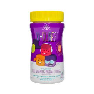 Solgar U-Cubes Children's Multi-Vitamin & Mineral Gummies
