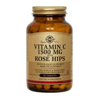 Solgar Vitamin C with Rose Hips 1500mg 90 Tabs