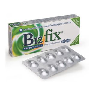 Uni-Pharma Vitamin B12 Fix 1000mg 30 Tabs