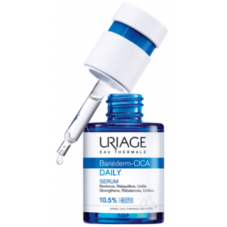 Uriage Bariederm-Cica Daily Serum 30ml Ορός για Ενίσχυση, Προστασία & Επανόρθωση 