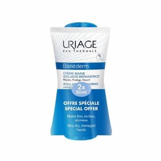 Uriage Bariederm Creme Mains 2 x 50ml