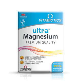 Vitabiotics Ultra Magnesium Premium Quality 60 Tabs Μαγνήσιο