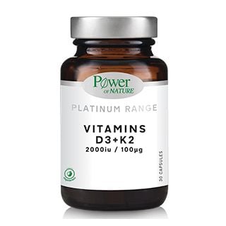 Power Health Platinum Range D3 & K2 2000iu, 30caps